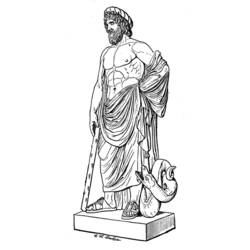 Dessin à colorier: Mythologie Romaine (Religion et Mythologie) #110144 - Coloriages à Imprimer Gratuits