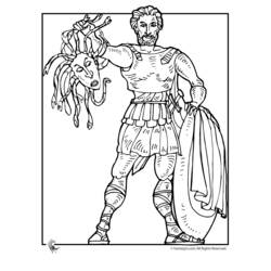 Dessin à colorier: Mythologie Romaine (Religion et Mythologie) #110146 - Coloriages à Imprimer Gratuits