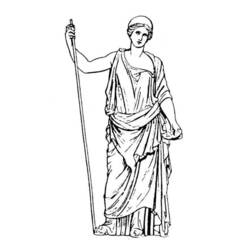 Dessin à colorier: Mythologie Romaine (Religion et Mythologie) #110164 - Coloriages à Imprimer Gratuits