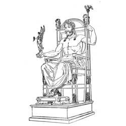 Dessin à colorier: Mythologie Romaine (Religion et Mythologie) #110180 - Coloriages à Imprimer Gratuits