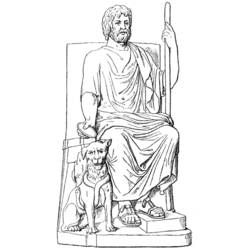 Dessin à colorier: Mythologie Romaine (Religion et Mythologie) #110196 - Coloriages à Imprimer Gratuits