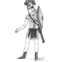 Dessin à colorier: Mythologie Romaine (Religion et Mythologie) #110322 - Coloriages à Imprimer Gratuits