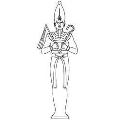 Dessin à colorier: Osiris (Religion et Mythologie) #191009 - Coloriages à Imprimer Gratuits
