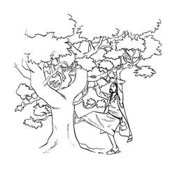 Dessin à colorier: Zachée (Religion et Mythologie) #190483 - Coloriages à Imprimer Gratuits