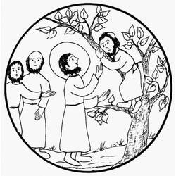 Dessin à colorier: Zachée (Religion et Mythologie) #190484 - Coloriages à Imprimer Gratuits