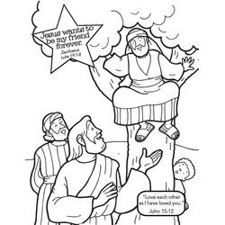 Dessin à colorier: Zachée (Religion et Mythologie) #190497 - Coloriages à Imprimer Gratuits