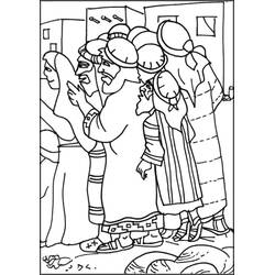 Dessin à colorier: Zachée (Religion et Mythologie) #190498 - Coloriages à Imprimer Gratuits