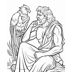 Dessin à colorier: Zeus (Religion et Mythologie) #219489 - Coloriages à Imprimer Gratuits