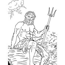Dessin à colorier: Zeus (Religion et Mythologie) #219490 - Coloriages à Imprimer Gratuits