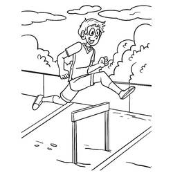 Coloriage Athletisme (Sports) #193820 à imprimer et colorier