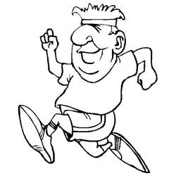 Dessin à colorier: Athletisme (Sports) #193824 - Coloriages à Imprimer Gratuits