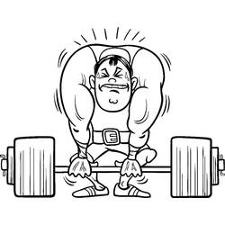 Dessin à colorier: Athletisme (Sports) #193825 - Coloriages à Imprimer Gratuits