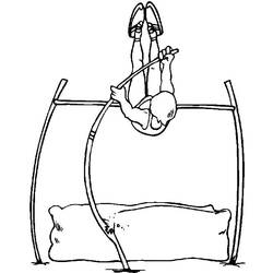 Dessin à colorier: Athletisme (Sports) #193837 - Coloriages à Imprimer Gratuits