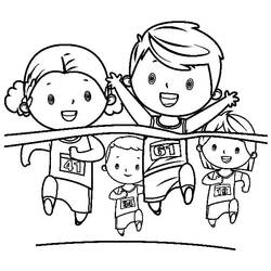 Dessin à colorier: Athletisme (Sports) #193841 - Coloriages à Imprimer Gratuits