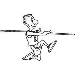 Dessin à colorier: Athletisme (Sports) #193844 - Coloriages à Imprimer Gratuits