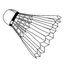 Dessin à colorier: Badminton (Sports) #218893 - Coloriages à Imprimer Gratuits