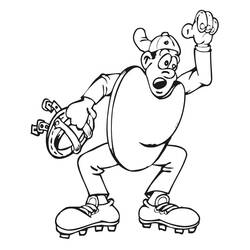 Dessin à colorier: Baseball (Sports) #177120 - Coloriages à Imprimer Gratuits