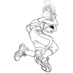 Dessin à colorier: Basketball (Sports) #177148 - Coloriages à Imprimer Gratuits