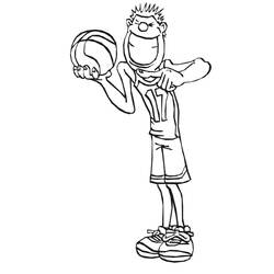Dessin à colorier: Basketball (Sports) #177149 - Coloriages à Imprimer Gratuits