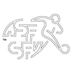 Dessin à colorier: Championnat UEFA Euro (Sports) #213996 - Coloriages à Imprimer Gratuits