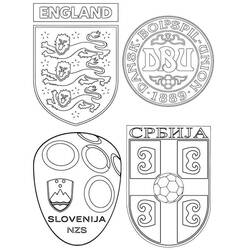 Dessin à colorier: Championnat UEFA Euro (Sports) #214003 - Coloriages à Imprimer Gratuits