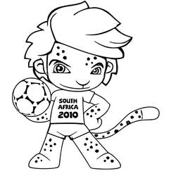 Dessin à colorier: Coupe du Monde (Sports) #194291 - Coloriages à Imprimer Gratuits