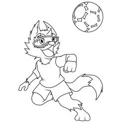 Dessin à colorier: Coupe du Monde (Sports) #194294 - Coloriages à Imprimer Gratuits