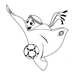 Dessin à colorier: Coupe du Monde (Sports) #194296 - Coloriages à Imprimer Gratuits