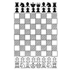 Coloriage Échecs (Sports) #188296 à imprimer et colorier