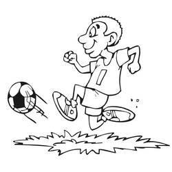 Dessin à colorier: Football (Sports) #177045 - Coloriages à Imprimer Gratuits