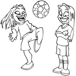 Dessin à colorier: Football (Sports) #177051 - Coloriages à Imprimer Gratuits