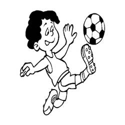 Dessin à colorier: Football (Sports) #177053 - Coloriages à Imprimer Gratuits