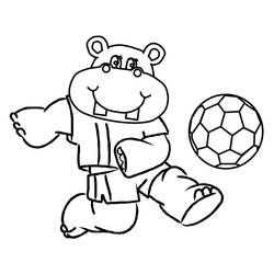 Dessin à colorier: Football (Sports) #177055 - Coloriages à Imprimer Gratuits