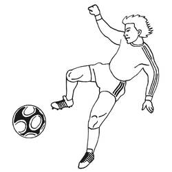 Dessin à colorier: Football (Sports) #177056 - Coloriages à Imprimer Gratuits