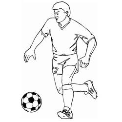 Dessin à colorier: Football (Sports) #177060 - Coloriages à Imprimer Gratuits