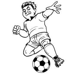 Dessin à colorier: Football (Sports) #177061 - Coloriages à Imprimer Gratuits