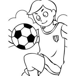 Dessin à colorier: Football (Sports) #177068 - Coloriages à Imprimer Gratuits
