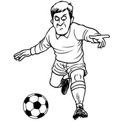 Dessin à colorier: Football (Sports) #177069 - Coloriages à Imprimer Gratuits