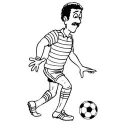 Dessin à colorier: Football (Sports) #177073 - Coloriages à Imprimer Gratuits
