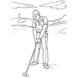 Dessins à colorier: Golf - Coloriages à Imprimer Gratuits