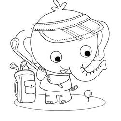 Coloriage Golf (Sports) #177090 à imprimer et colorier