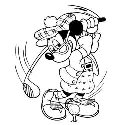 Coloriage Golf (Sports) #177091 à imprimer et colorier