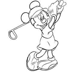 Coloriage Golf (Sports) #177098 à imprimer et colorier