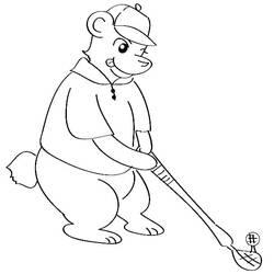 Coloriage Golf (Sports) #177099 à imprimer et colorier