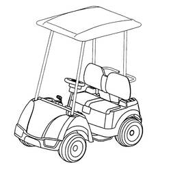 Coloriage Golf (Sports) #177104 à imprimer et colorier