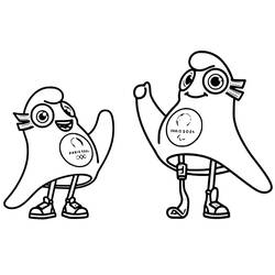 Dessin à colorier: Jeux Olympiques (Sports) #201521 - Coloriages à Imprimer Gratuits