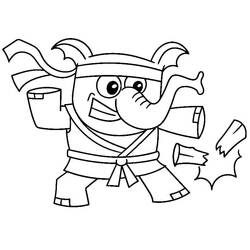 Dessin à colorier: Karate (Sports) #205098 - Coloriages à Imprimer Gratuits