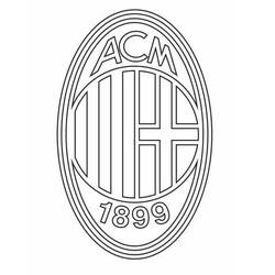 Dessin à colorier: Logo de Foot (Sports) #190125 - Coloriages à Imprimer Gratuits