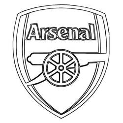 Dessin à colorier: Logo de Foot (Sports) #190131 - Coloriages à Imprimer Gratuits