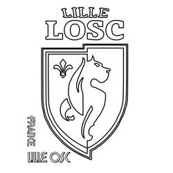 Dessin à colorier: Logo de Foot (Sports) #190153 - Coloriages à Imprimer Gratuits